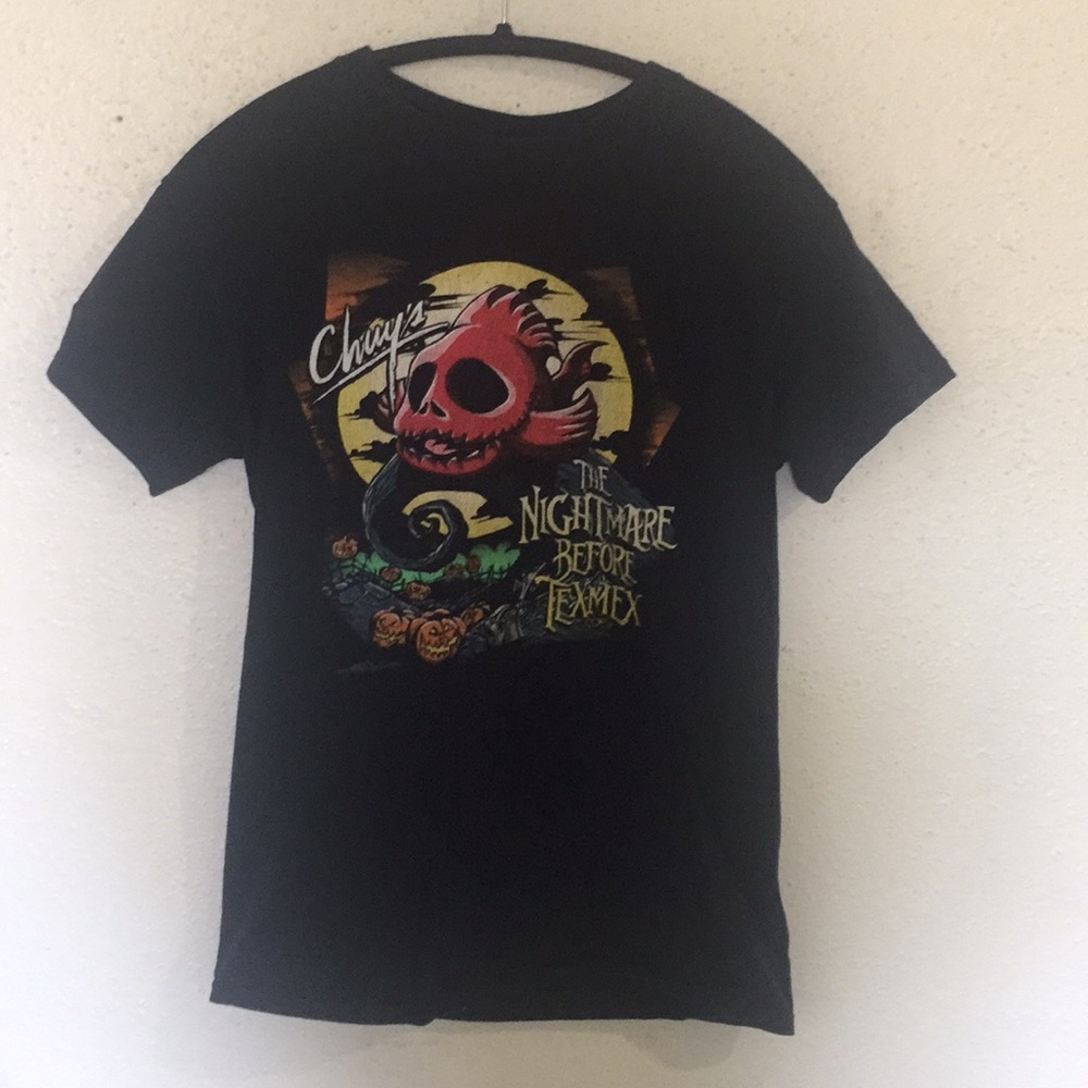 Chuys nightmare before tex-mex t-shirt